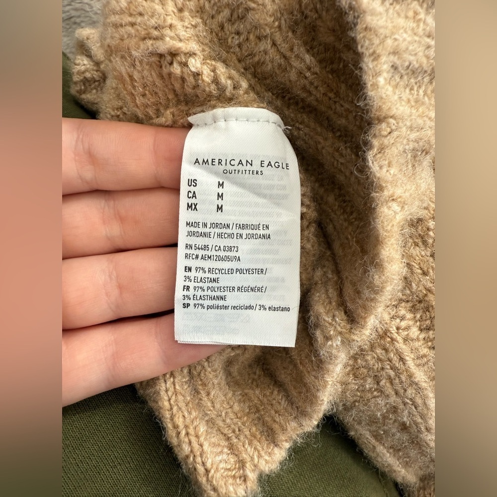 American Eagle Outfitters Beige Knit Sweater - Picture 4 of 4